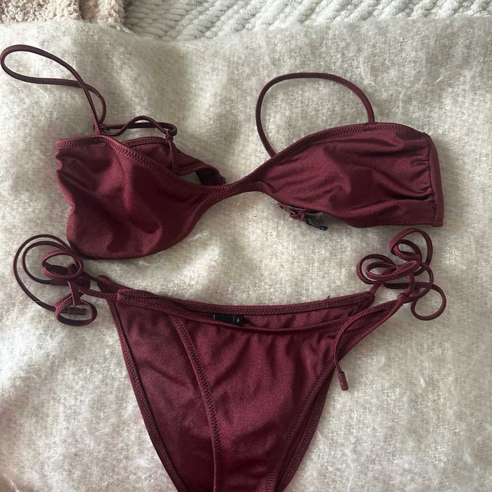 Triangl Swimwear burgundy Bikini